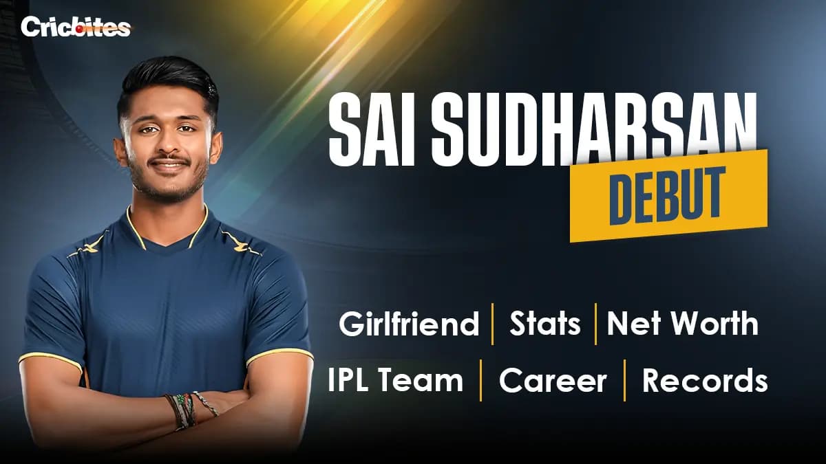 Sai Sudharsan Debut, Stats, Net Worth, Wife, IPL Team, Records, Career