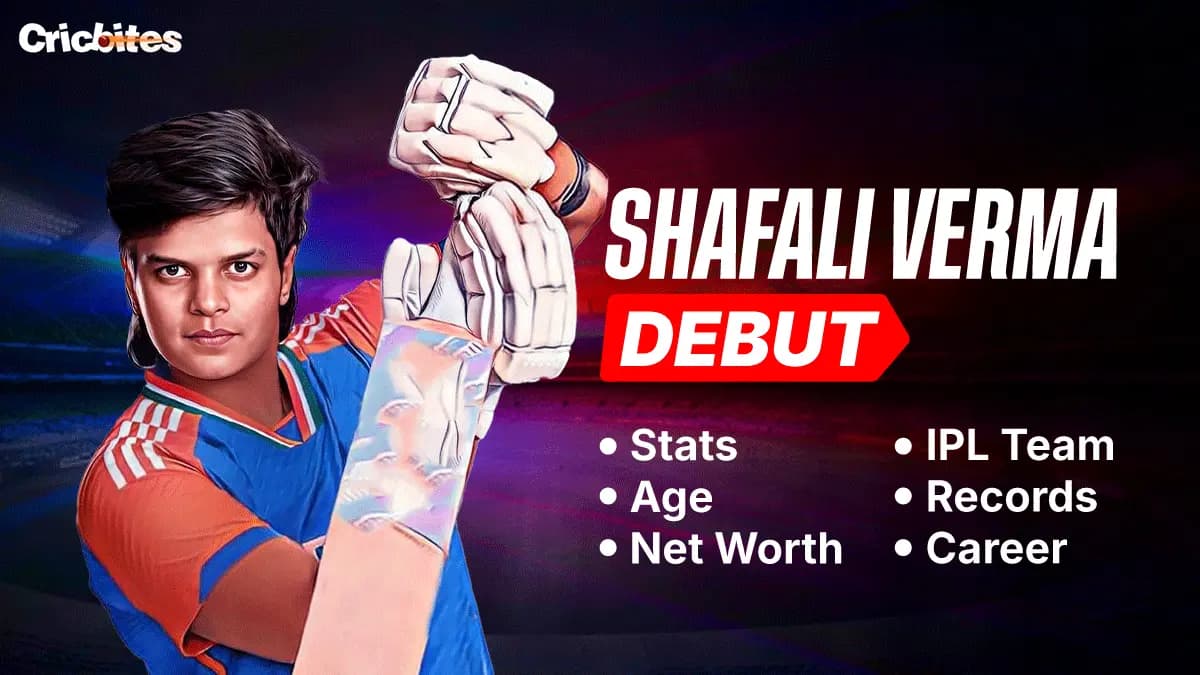 Shafali Verma: Debut, Stats, Age, Net Worth, Records, Bio & ICC Ranking