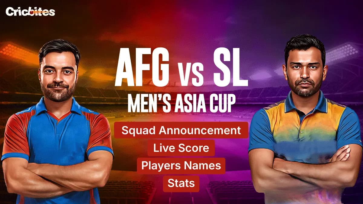 SL vs AFG Full Scorecard (SL Won by 6 Wickets): Men’s T20 Asia Cup 2025
