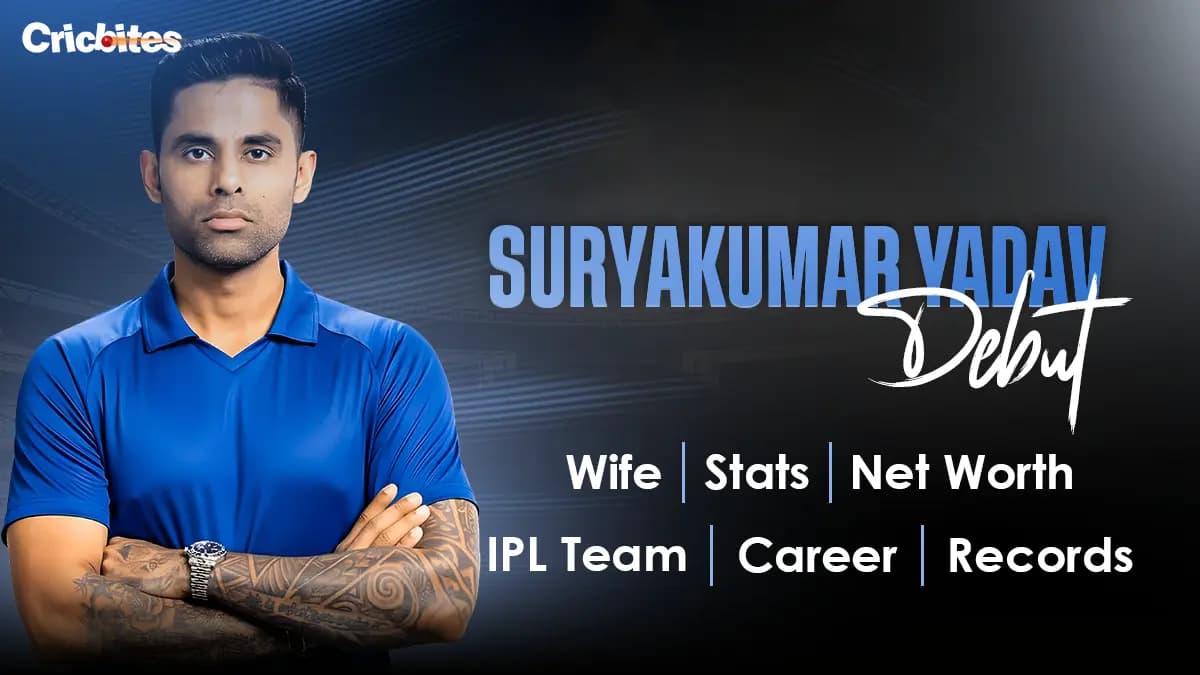 Suryakumar Yadav Debut, Stats, Net Worth, Wife, IPL Team, Records, Career