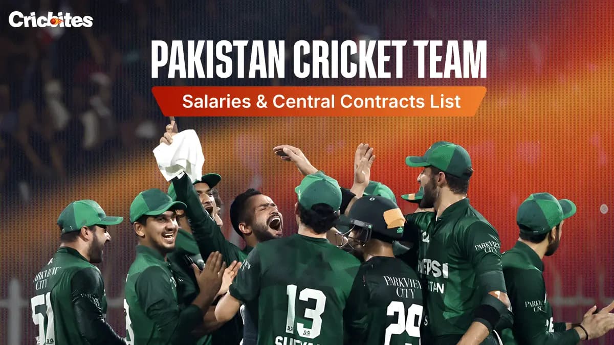 Pakistan Cricket Team Salaries & Central Contracts List