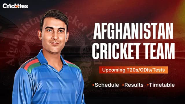 Afghanistan Cricket Team Schedule, Results, Timetable, Upcoming T20s/ODIs/Tests