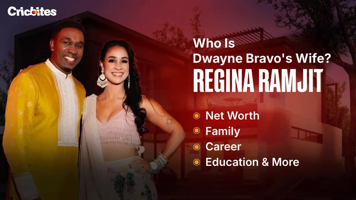 Who Is Dwayne Bravo’s Wife? Regina Ramjit: Net Worth, Family, Career, Education & More
