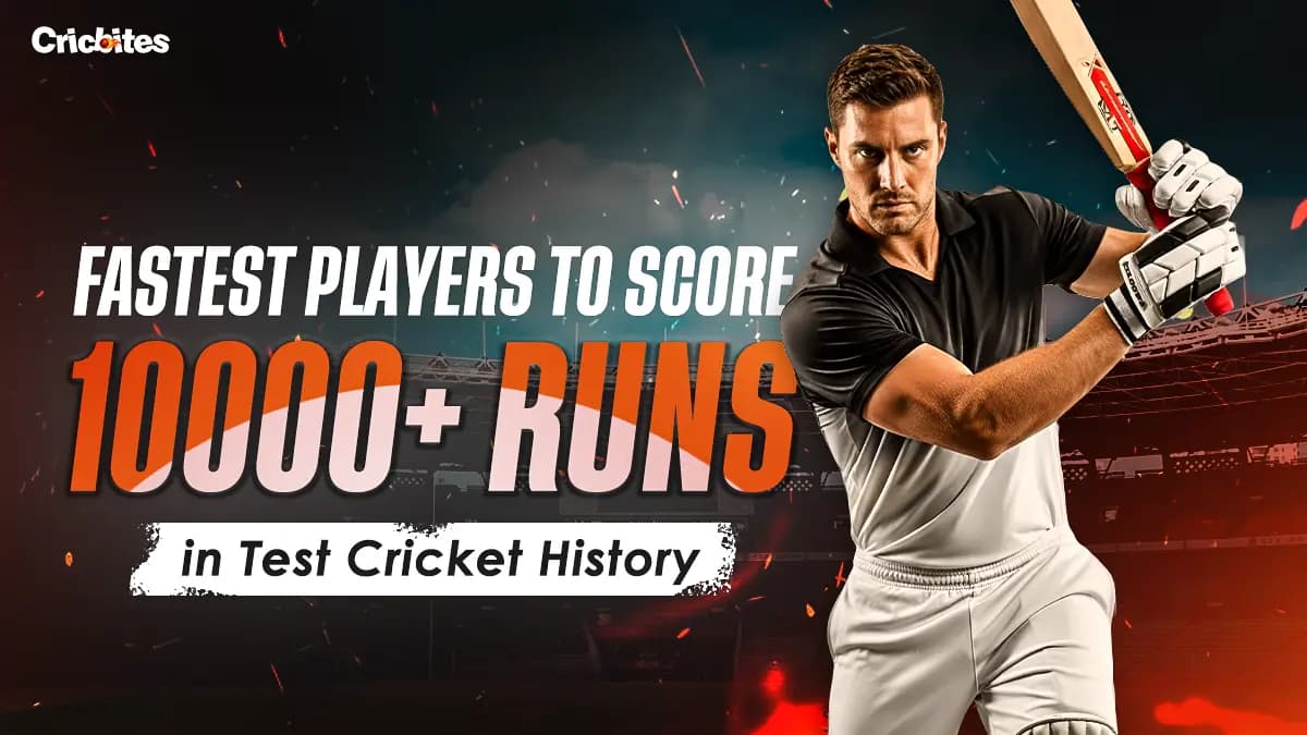 Fastest Players to Score 10k/11k/12k/13k/14k Runs in Test History