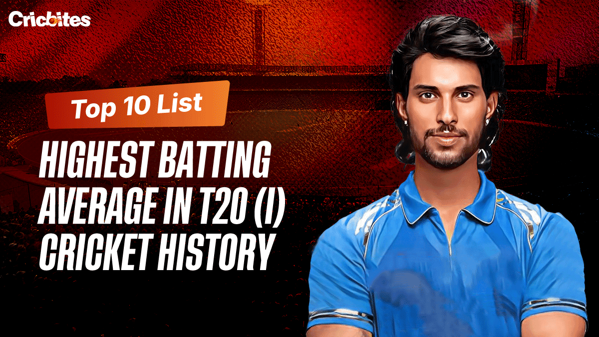 Highest Batting Average in T20I Cricket History (Top 10 List)