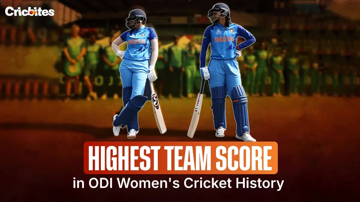 Highest Team Score in ODI Women’s Cricket History