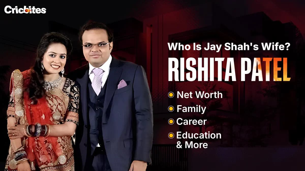 Who Is Jay Shah’s Wife? Rishita Patel: Net Worth, Family, Career, Education & More