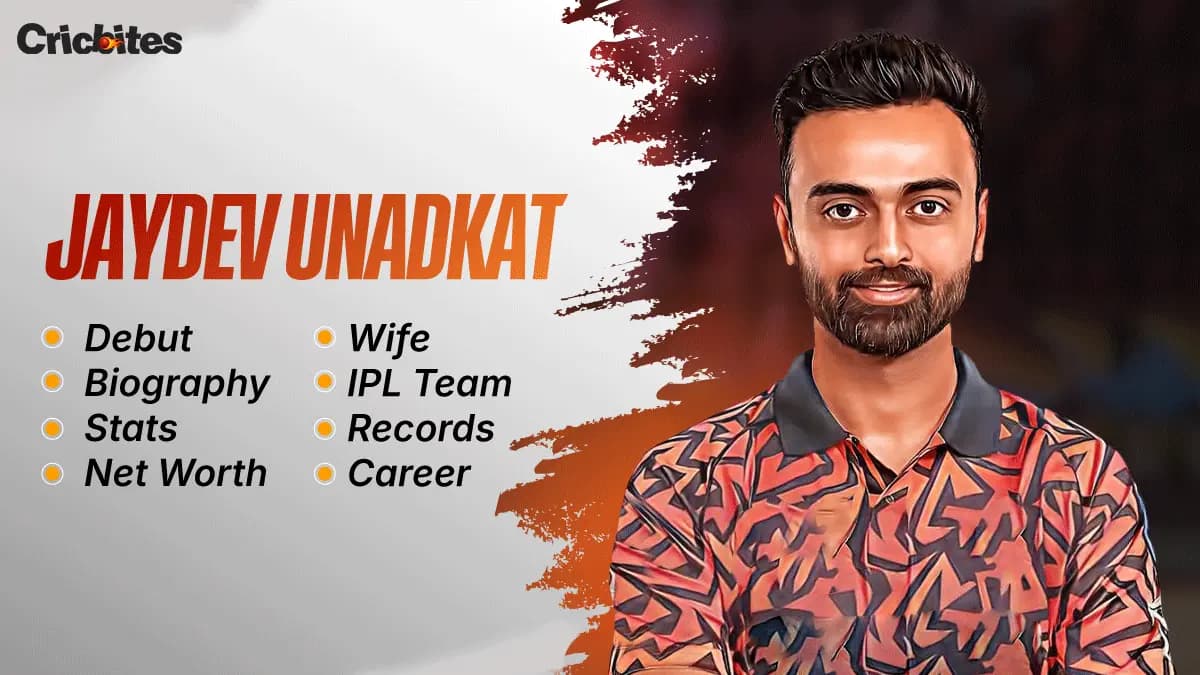 Jaydev Unadkat Debut, Biography, Stats, Net Worth, Wife, IPL Team, Records, Career