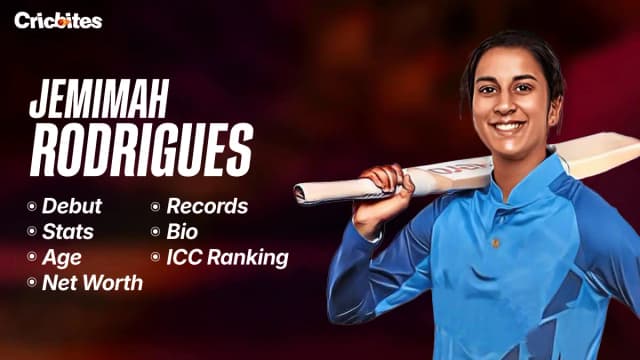 Jemimah Rodrigues Debut, Stats, Age, Net Worth, Records, Bio & ICC Ranking