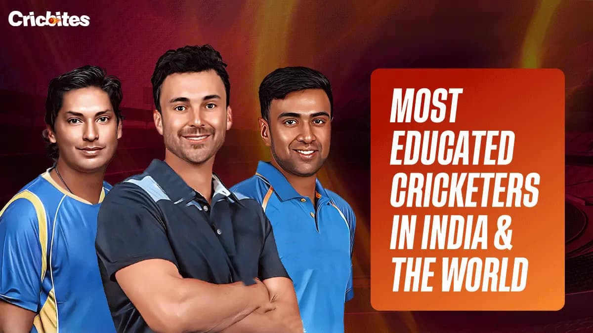 13 Most Educated Cricketers in India and the World
