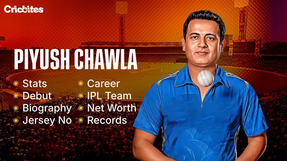 Piyush Chawla Stats, Debut, Age, Jersey No, Career, IPL Team, Price