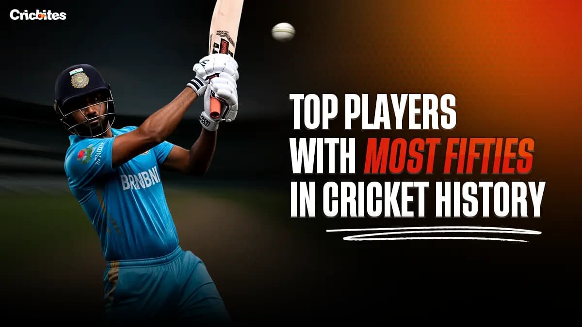 Top 14 Players With Most Fifties in Cricket History (2025 Ranked)