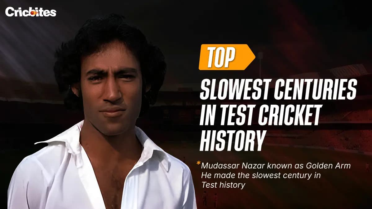 Top 13 Slowest Centuries in Test Cricket History