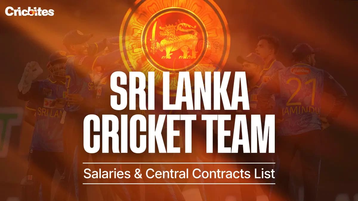 Sri Lanka Cricket Team Salaries & Central Contracts List