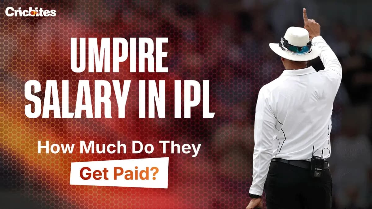 Umpire Salary in IPL: How Much Do They Get Paid? (2025 Update!)
