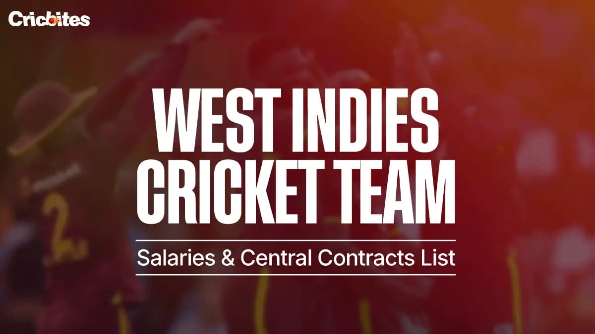 West Indies Cricket Team Salaries & Central Contracts List