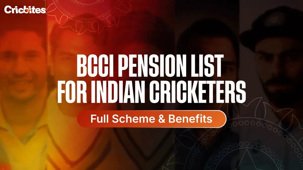 BCCI Pension List For Indian Cricketers – Full Scheme & Benefits