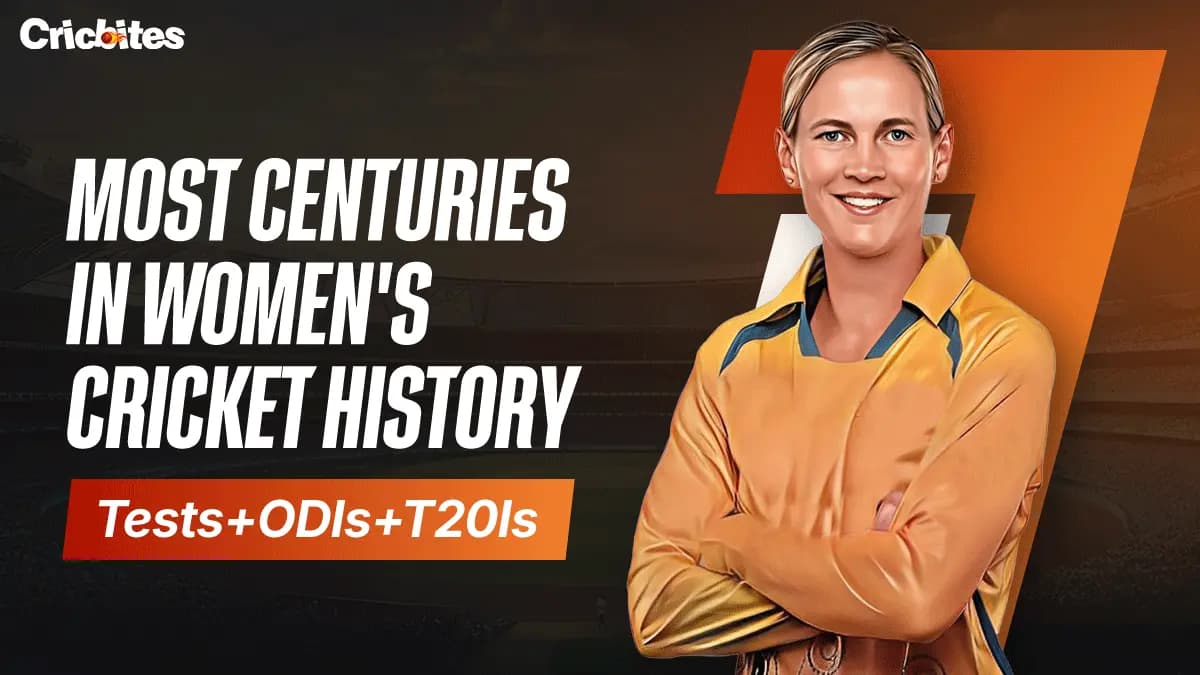 Most Centuries in Women’s Cricket History (Tests+ODIs+T20Is)