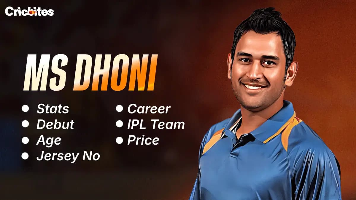 MS Dhoni Debut, Biography, Stats, Net Worth, Wife, IPL Team, Records, Career