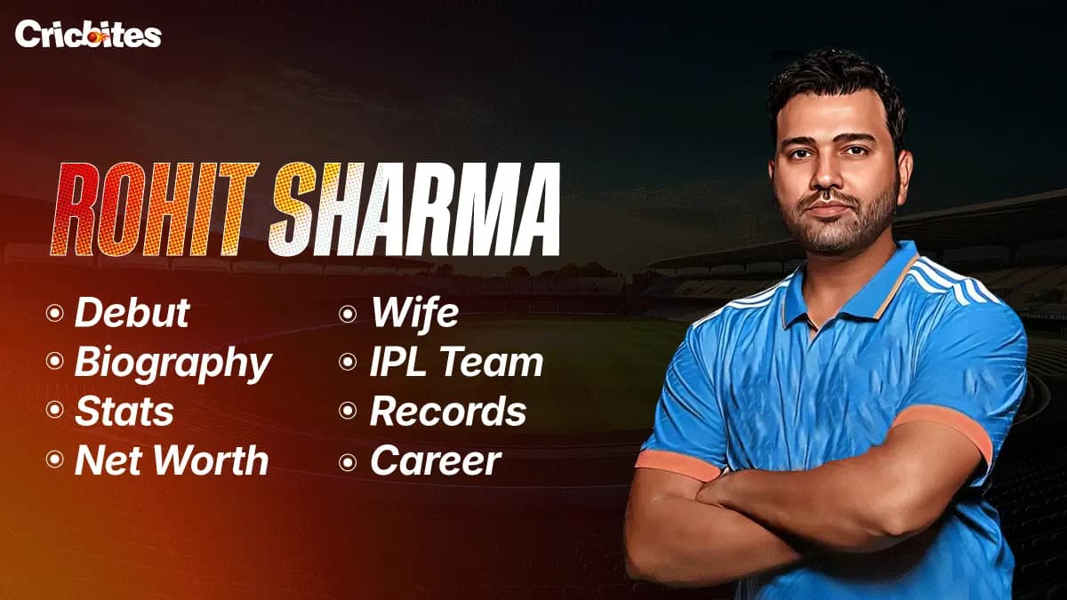 Rohit Sharma Debut, Biography, Stats, Net Worth, Wife, IPL Team, Records, Career