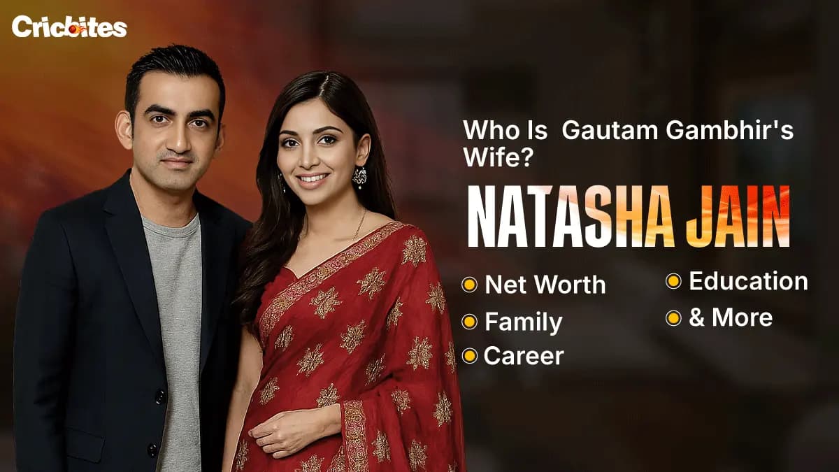 Who Is Gautam Gambhir’s Wife? Natasha Jain: Net Worth, Familiy, Career, Education & More