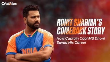 Rohit Sharma’s Comeback Story: How Captain Cool MS Dhoni Saved His Career
