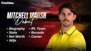 Mitchell Marsh Debut, Biography, Stats, Net Worth, Wife, IPL Team, Records, Career