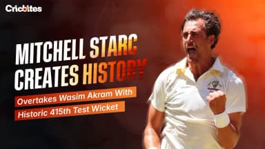 Mitchell Starc Creates History: Overtakes Wasim Akram With Historic 415th Test Wicket
