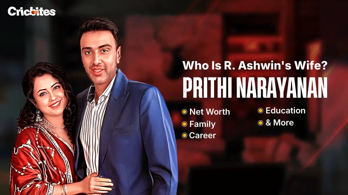 Who Is Ravichandra Ashwin’s Wife? Prithi Narayan: Net Worth, Family, Career, Education & More