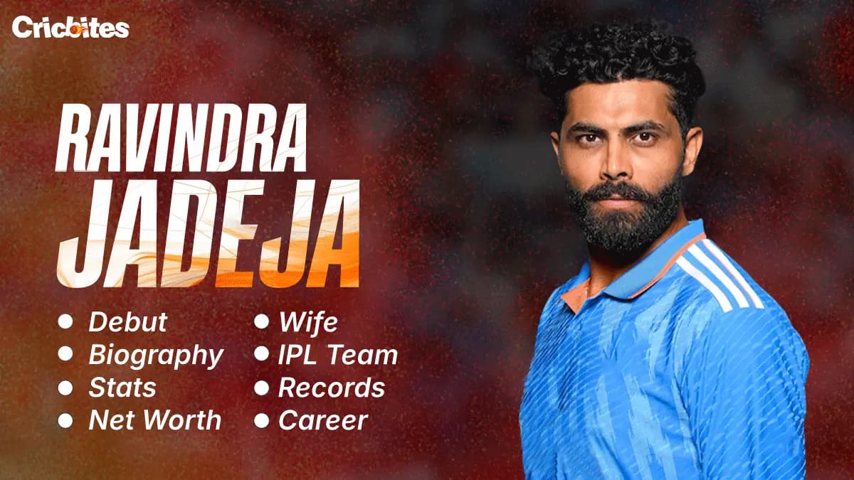 Ravindra Jadeja Debut, Biography, Stats, Net Worth, Wife, IPL Team, Records, Career