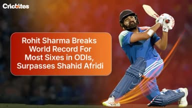 IND vs SA: Rohit Sharma Breaks World Record For Most Sixes in ODIs, Surpasses Shahid Afridi