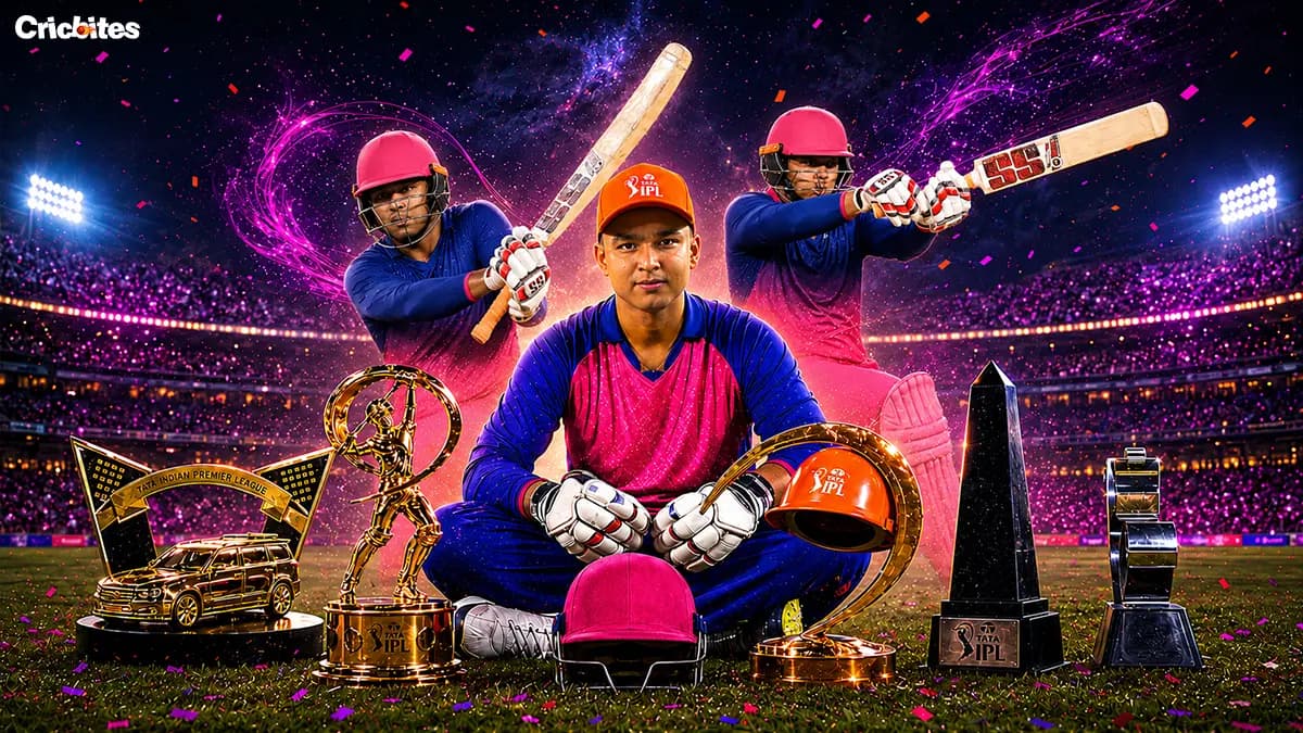 Vaibhav Sooryavanshi Creates History: How Many Awards He Won After IPL 2026?
