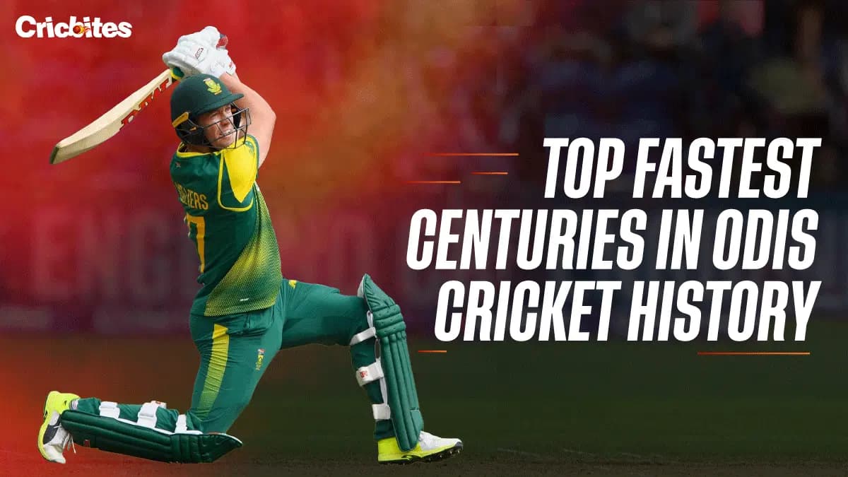 Top 7 Fastest Centuries in ODIs Cricket History