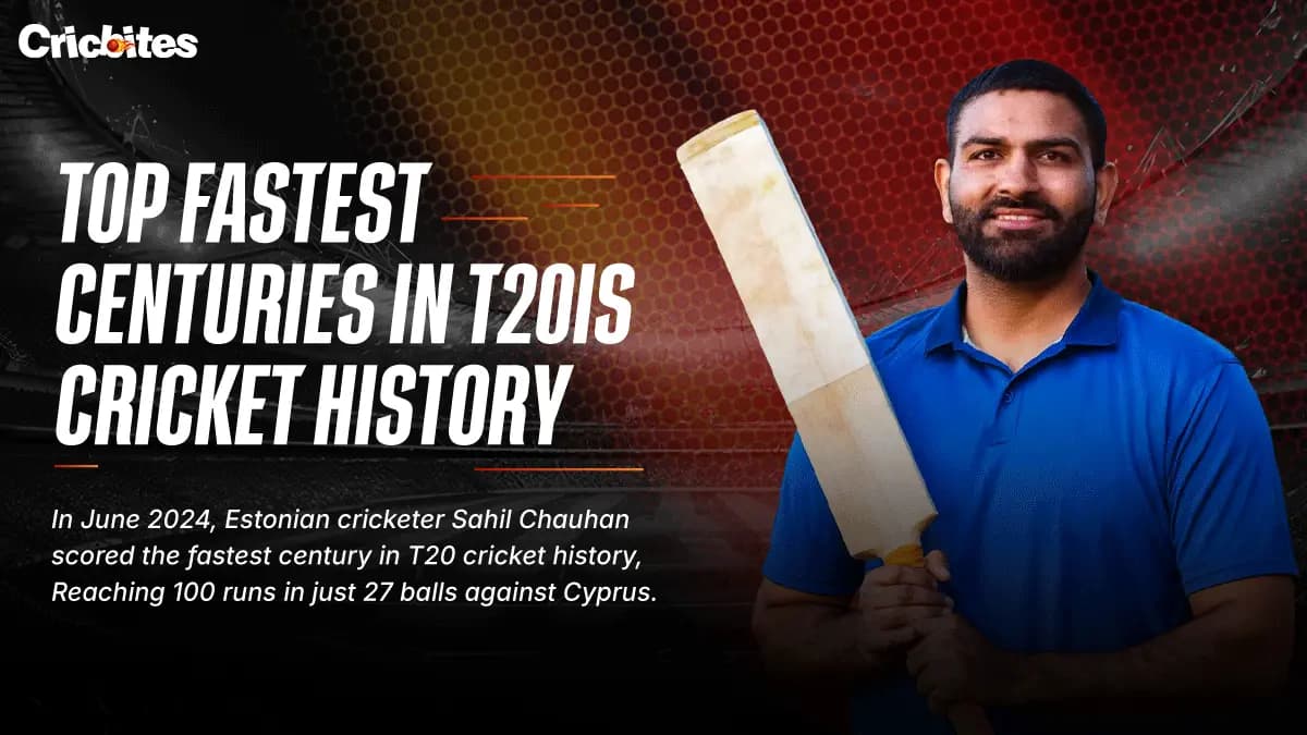 Top 6 Fastest Centuries in T20Is Cricket History