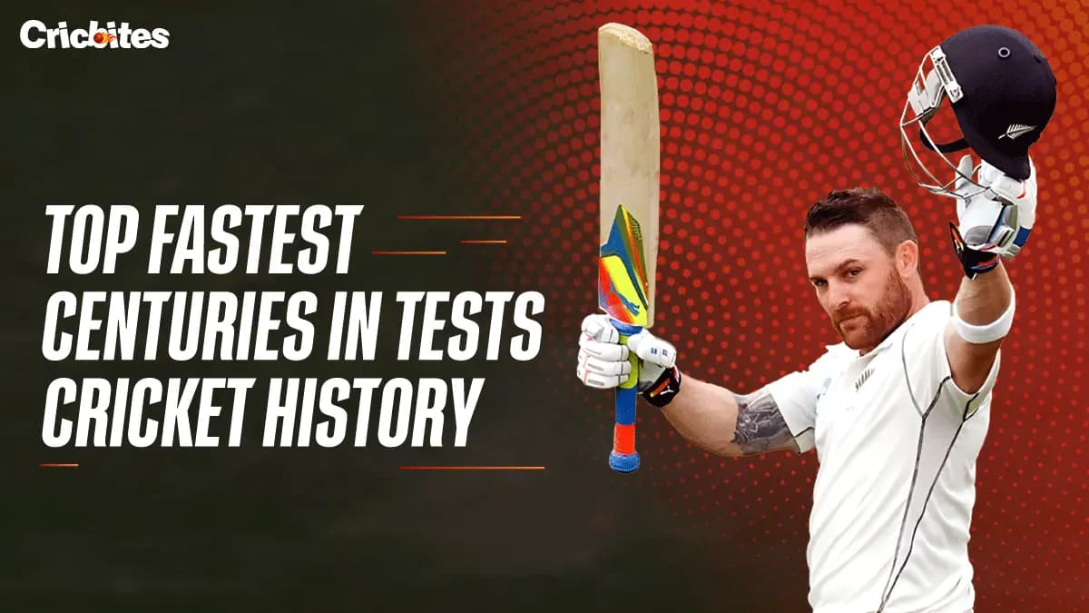 Top 7 Fastest Centuries in Tests Cricket History