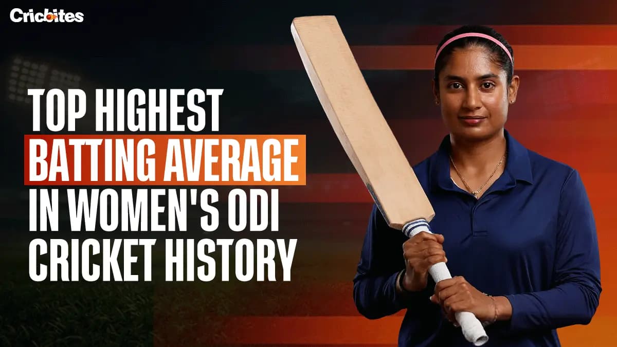 Highest Batting Average in Women’s ODI Cricket History (Top 7 List)