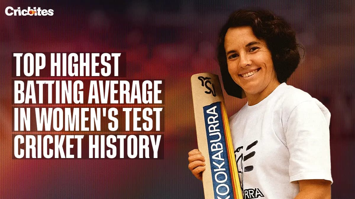 Highest Batting Average in Women’s Test Cricket History (Top 8 List)