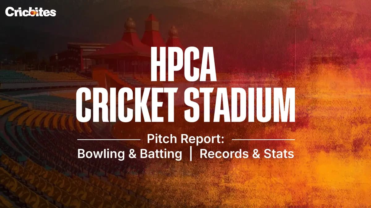 HPCA Cricket Stadium: Pitch Report – Bowling And Batting, Records & Stats