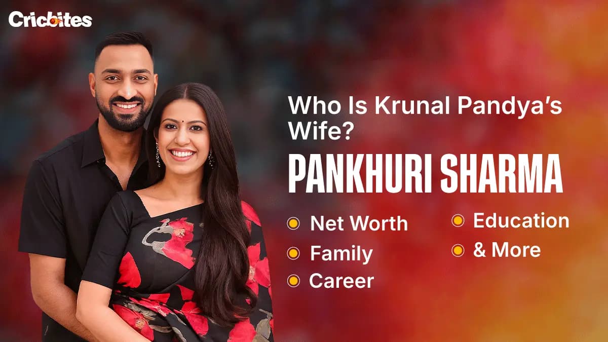 Who Is Krunal Pandya’s Wife? Pankhuri Sharma: Net Worth, Family, Career, Education & More