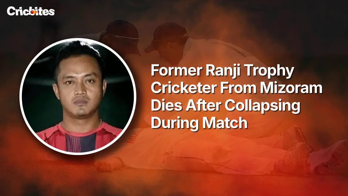 Former Ranji Trophy Cricketer From Mizoram Dies After Collapsing During Match