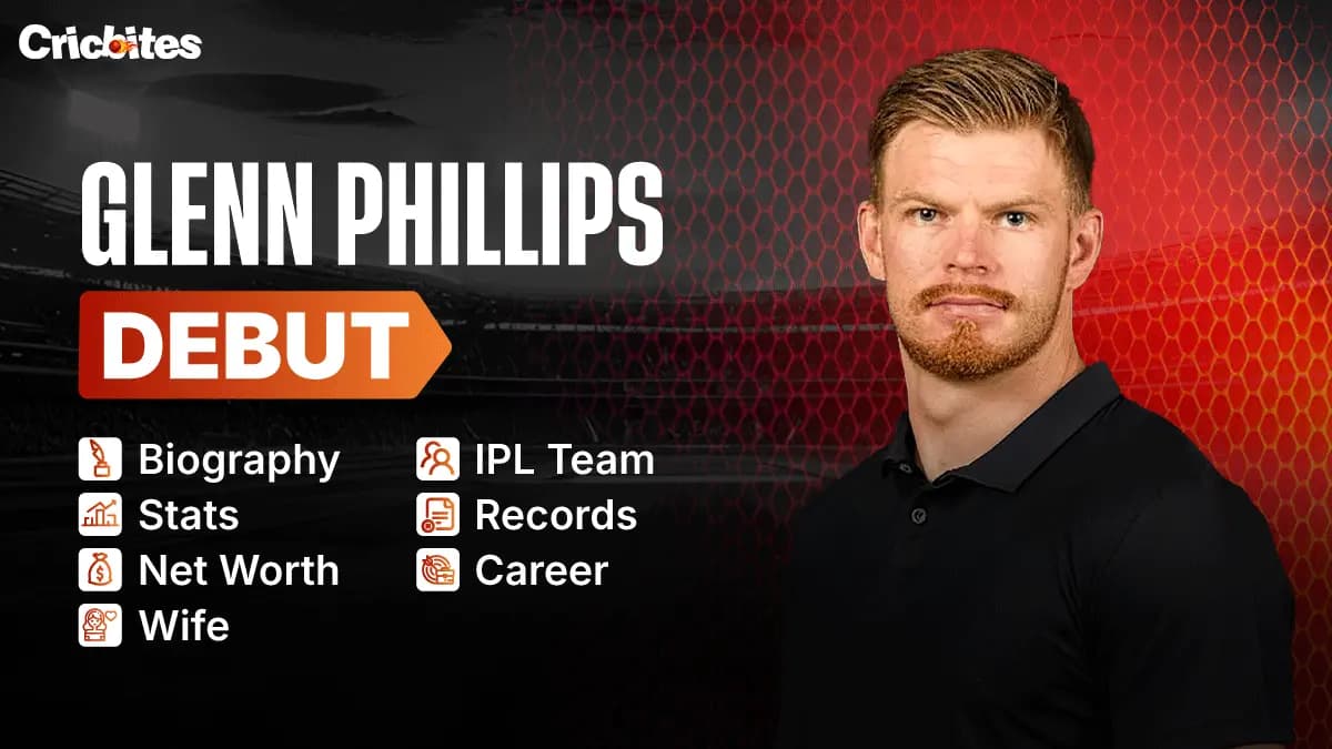Glenn Phillips Debut, Biography, Stats, Net Worth, Wife, IPL Team, Records, Career
