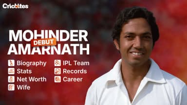 Mohinder Amarnath Debut, Biography, Stats, Net Worth, Wife, IPL Team, Records, Career
