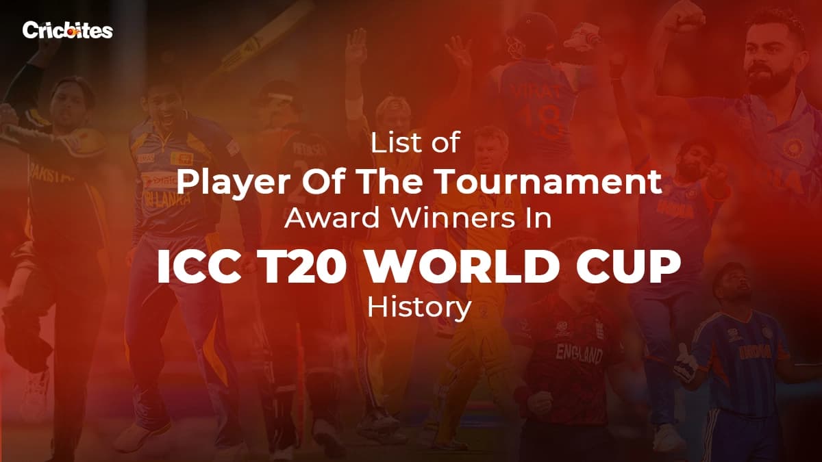 Lists Of Player-Of-The-Tournament Award Winners In ICC T20 WC History