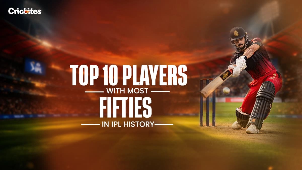 Top 10 Players With Most Fifties In IPL History (2008–2025)