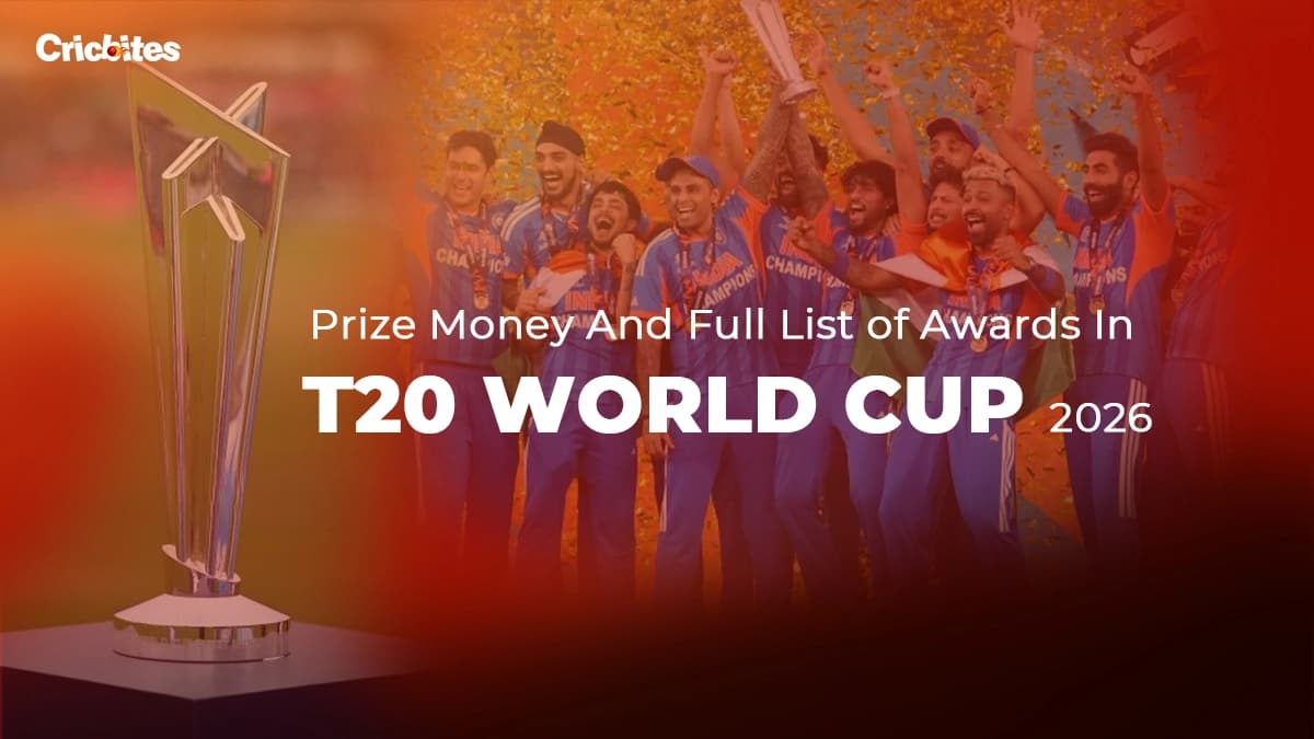 Prize Money And Full List of Awards In T20 World Cup 2026