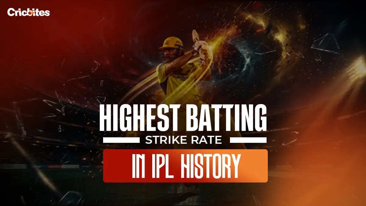 Highest Batting Strike Rate in IPL History (From 2008 to 2026)