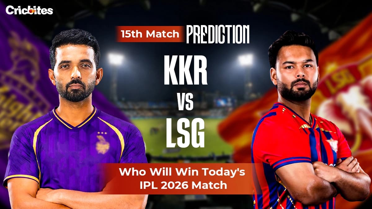 KKR vs LSG IPL 2026 Match 15: Match Prediction & Squads – Who Will Win Today?