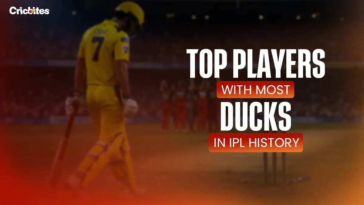 Top 10 Players With Most Ducks In IPL History (2008 – 2026)