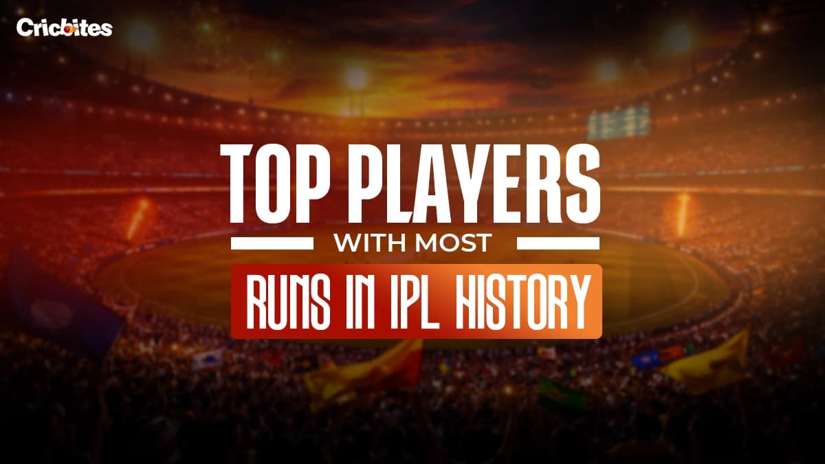 Top Players With Most Runs in IPL History (2026 Updated List)
