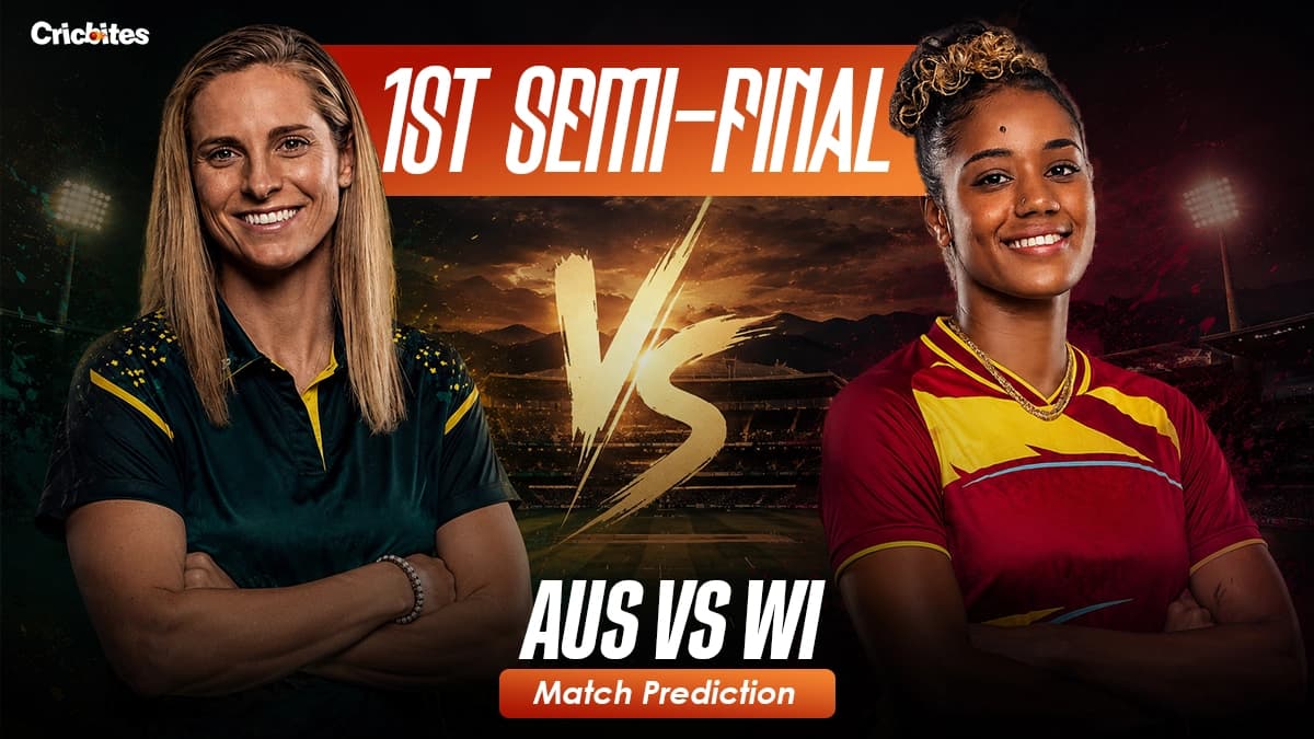 AUS-W vs WI-W Match Prediction: 1st Semi-Final Winner, Pitch Report & Analysis